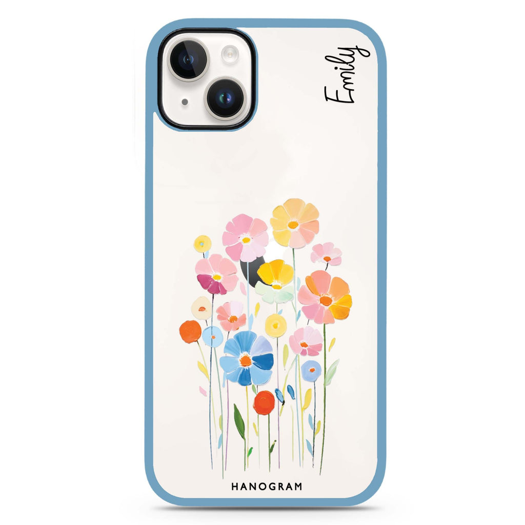 Floral Elegance iPhone 15 Plus 防衝擊保護殼