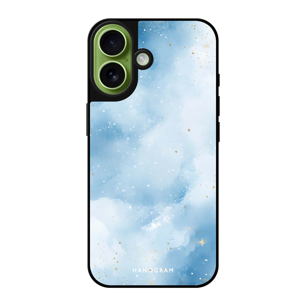 Reflective iPhone 16 Mirror Case –Starlight Wash Design