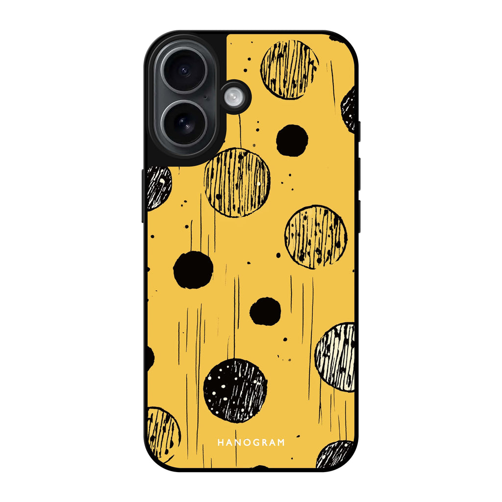 Reflective iPhone 16 Mirror Case –Giggle Spots Design