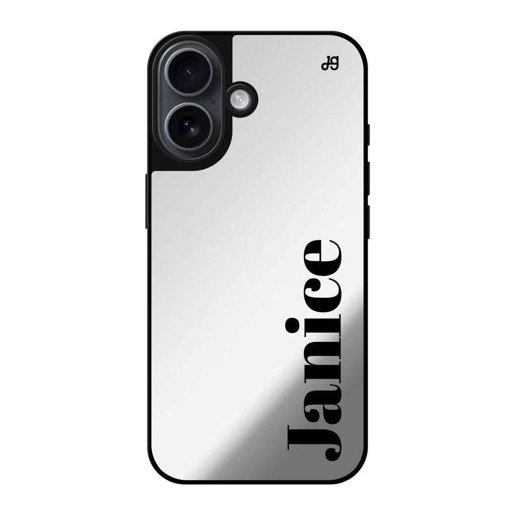 Reflective iPhone 16 Mirror Case –Calliglow Design