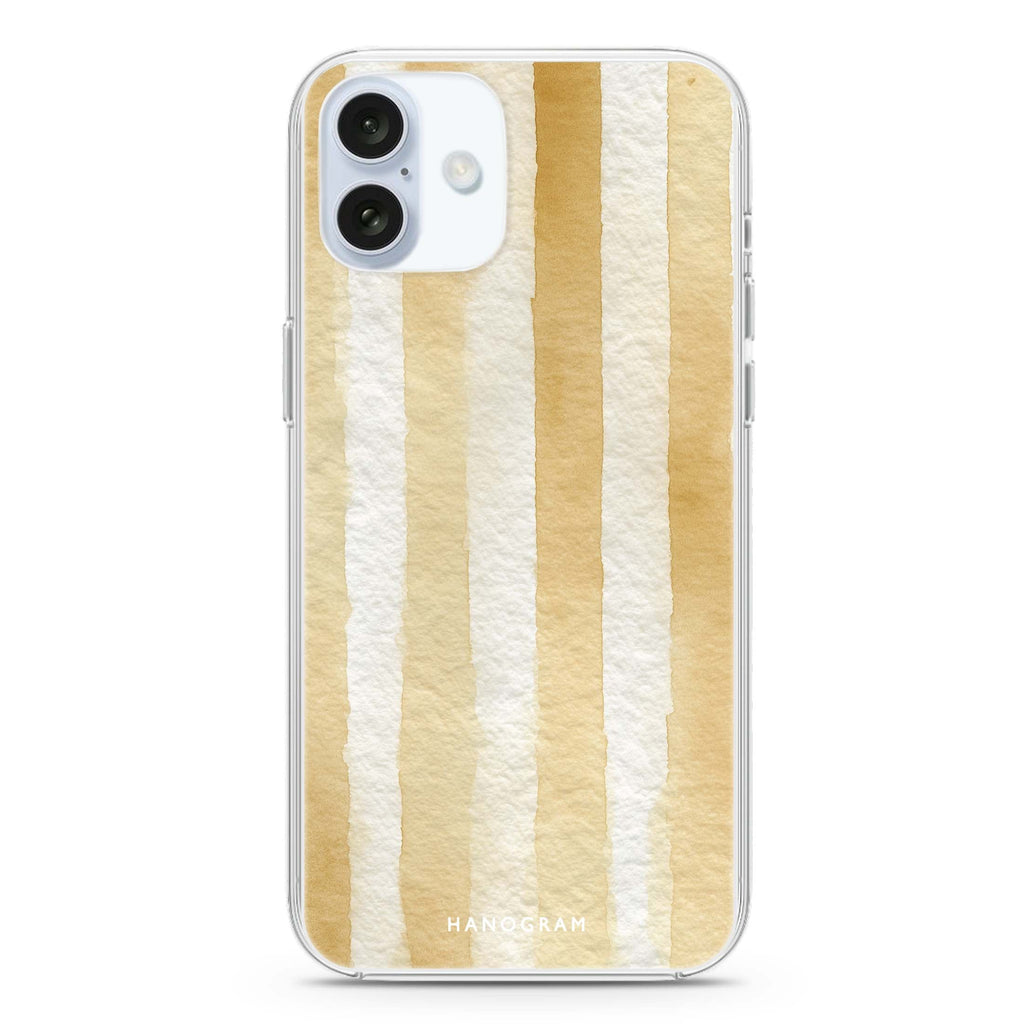 Sandscript Stripes Magsafe 兼容水晶透明保護殼