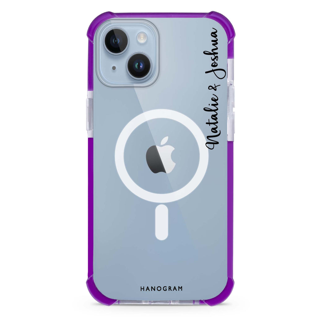 Me & You II iPhone 15 Plus Magsafe 兼容超強防摔保護殼