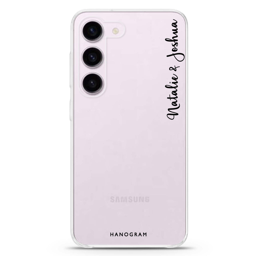 Me & You II Samsung Galaxy 水晶透明保護殼