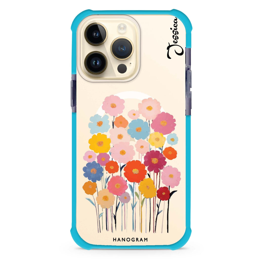 Garden Blooms iPhone Magsafe 兼容超強防摔保護殼
