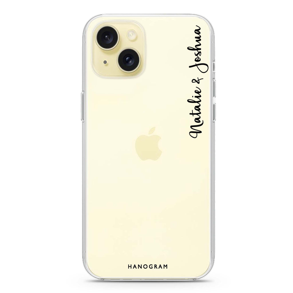 Me & You II iPhone 15 水晶透明保護殼