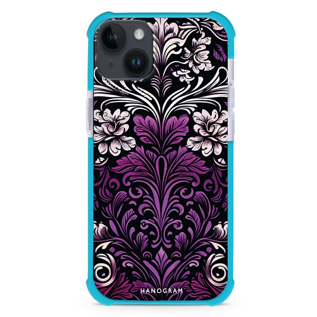 Floral iPhone 15 Plus Magsafe 兼容超強防摔保護殼