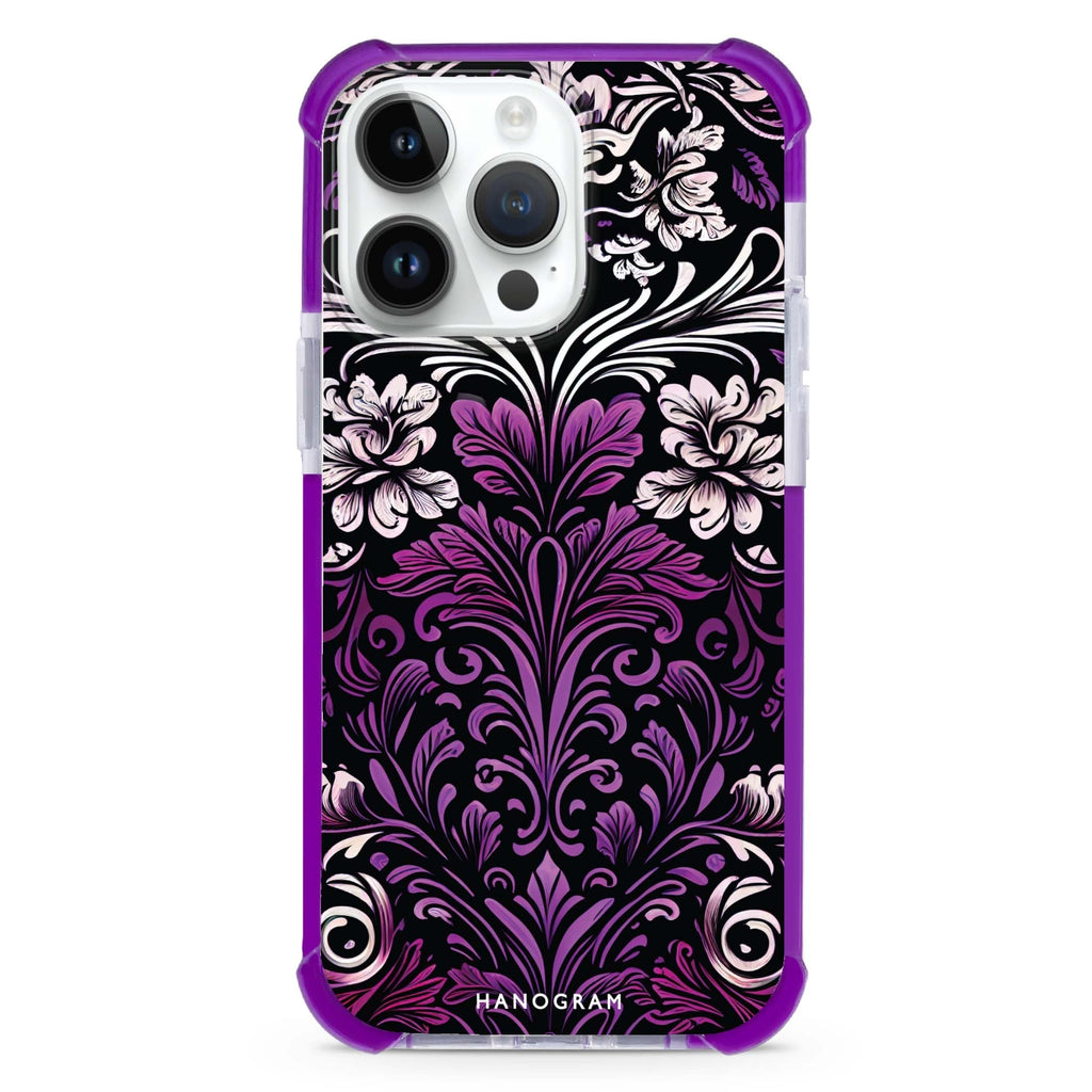 Floral iPhone Magsafe 兼容超強防摔保護殼