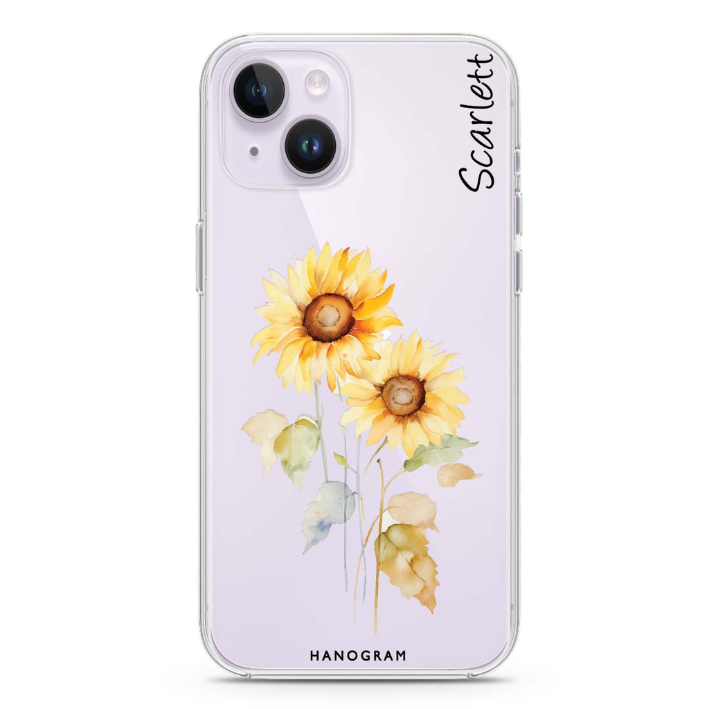 Sunny Blooms iPhone 14 水晶透明保護殼