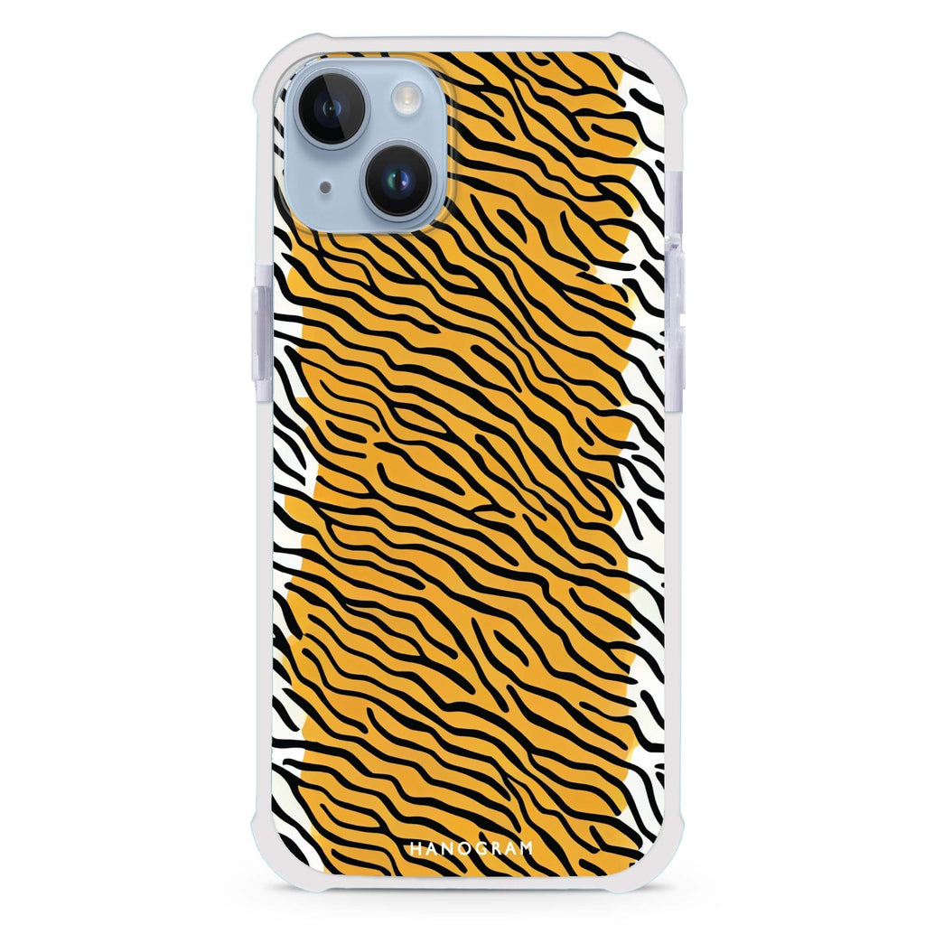 Leopard print iPhone 15 Plus Magsafe 兼容超強防摔保護殼