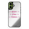 Reflective iPhone 16 Mirror Case –Triple Design