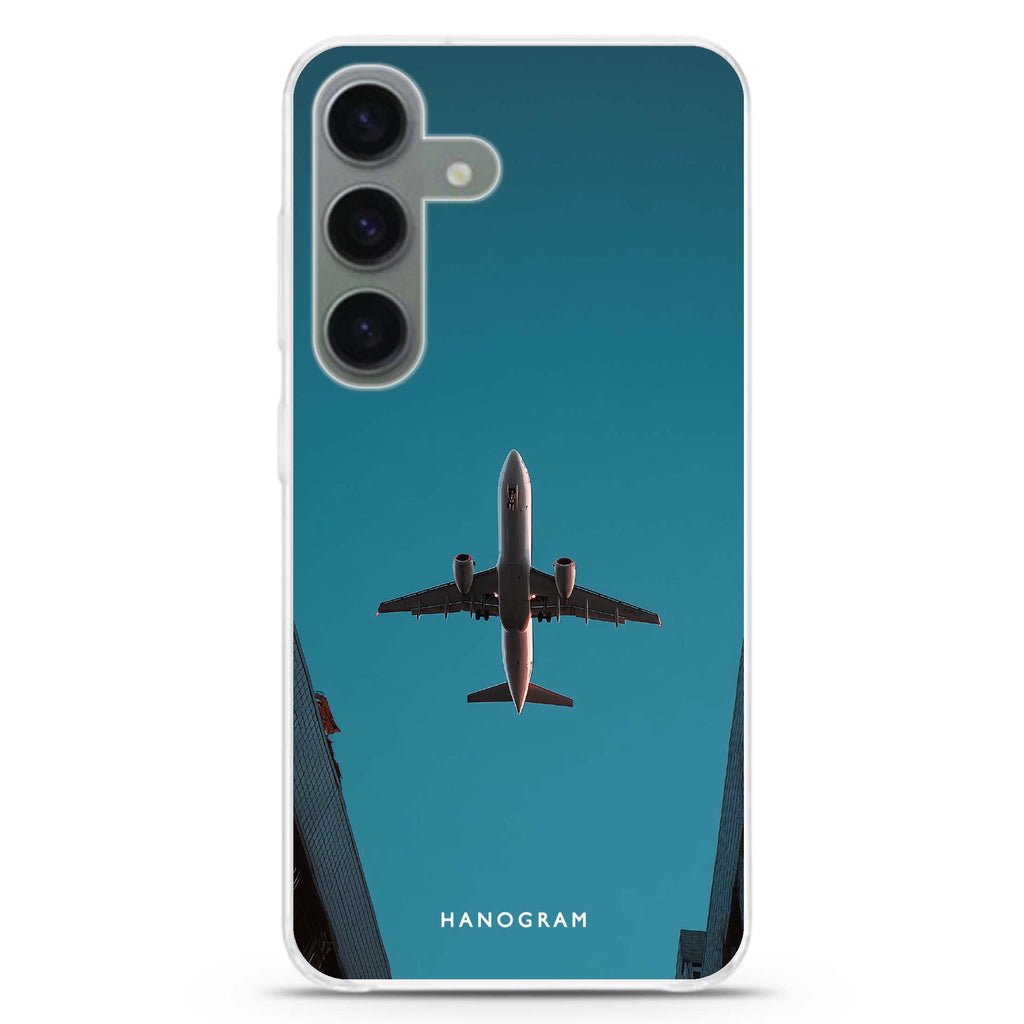 Sky Ascent Samsung Galaxy S26/S25/S24 水晶透明保護殼正面展示