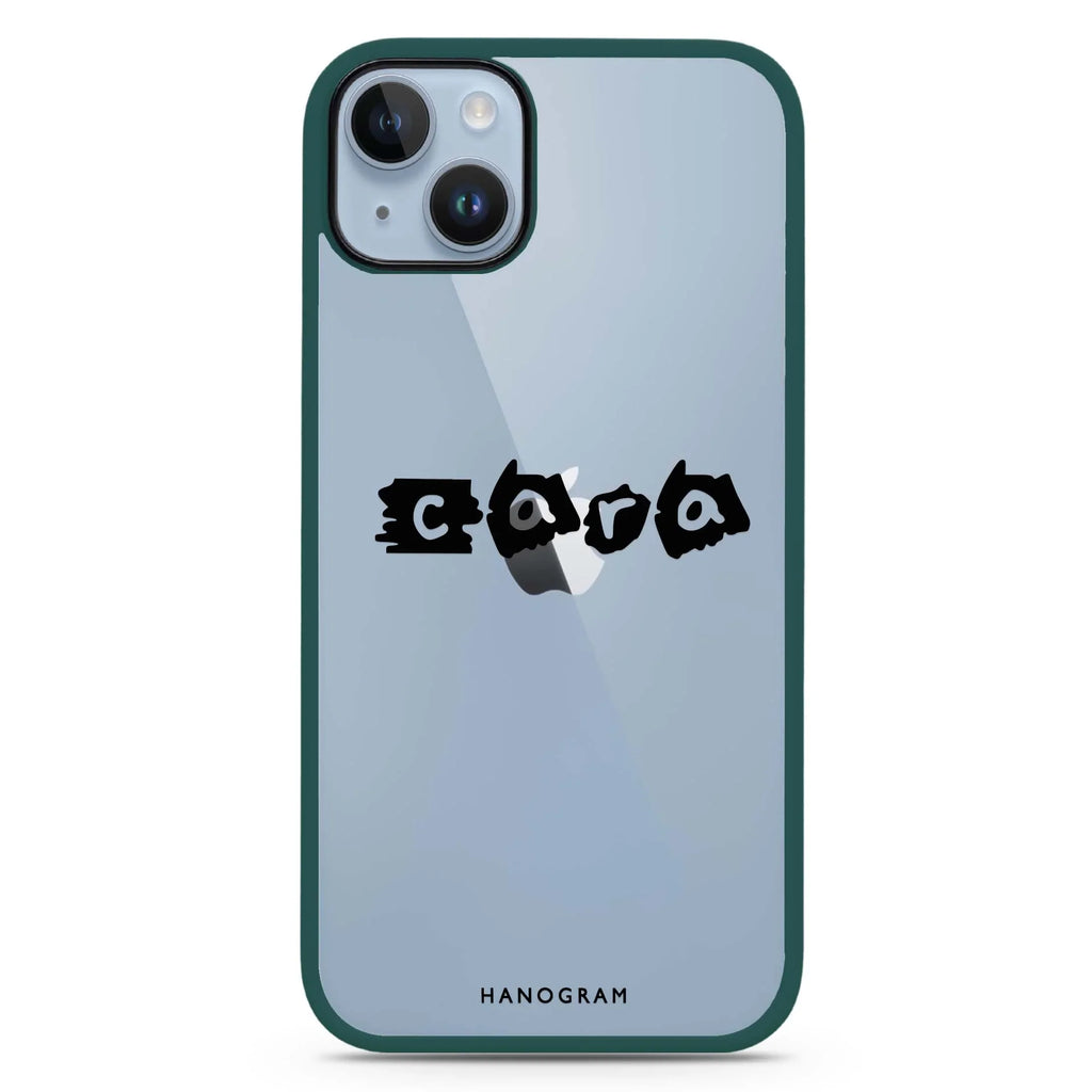 Sticker Custom Name iPhone 15 Plus 防衝擊保護殼