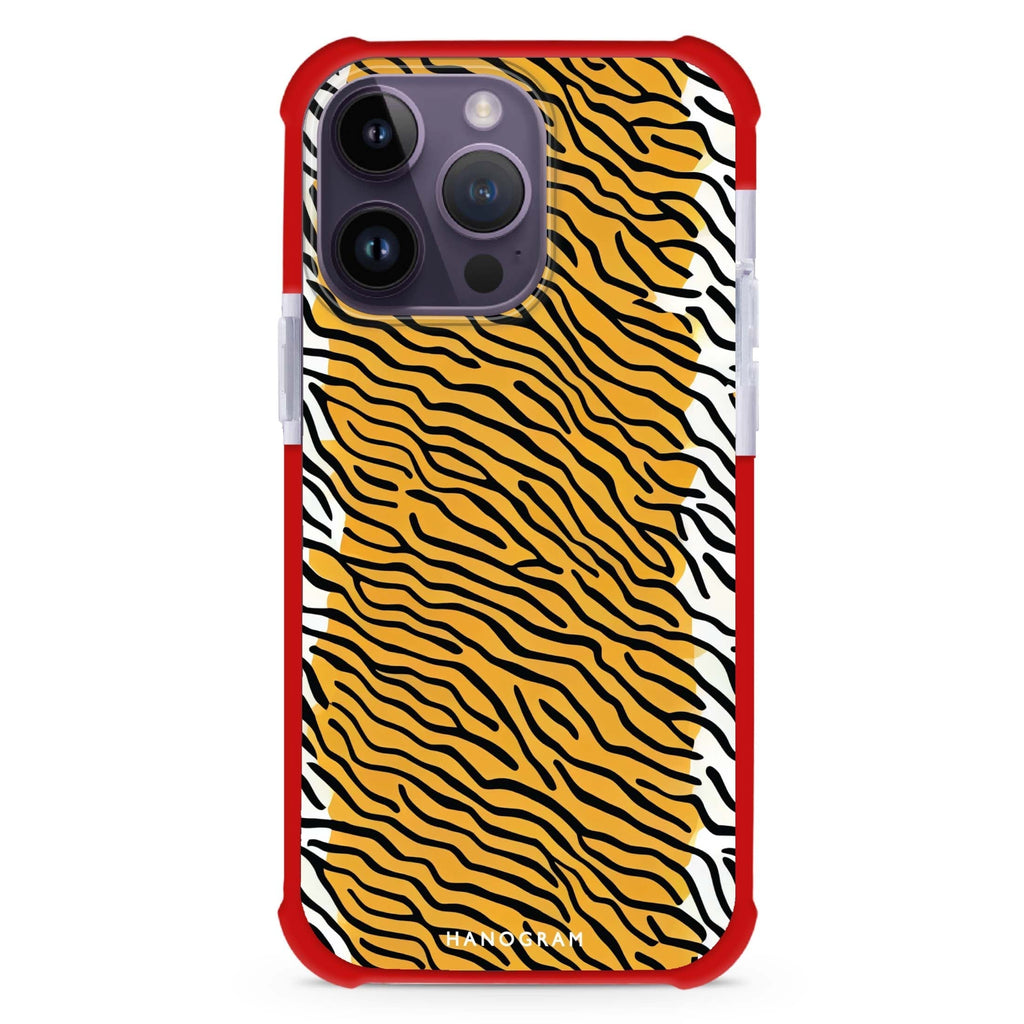 Leopard print iPhone Magsafe 兼容超強防摔保護殼