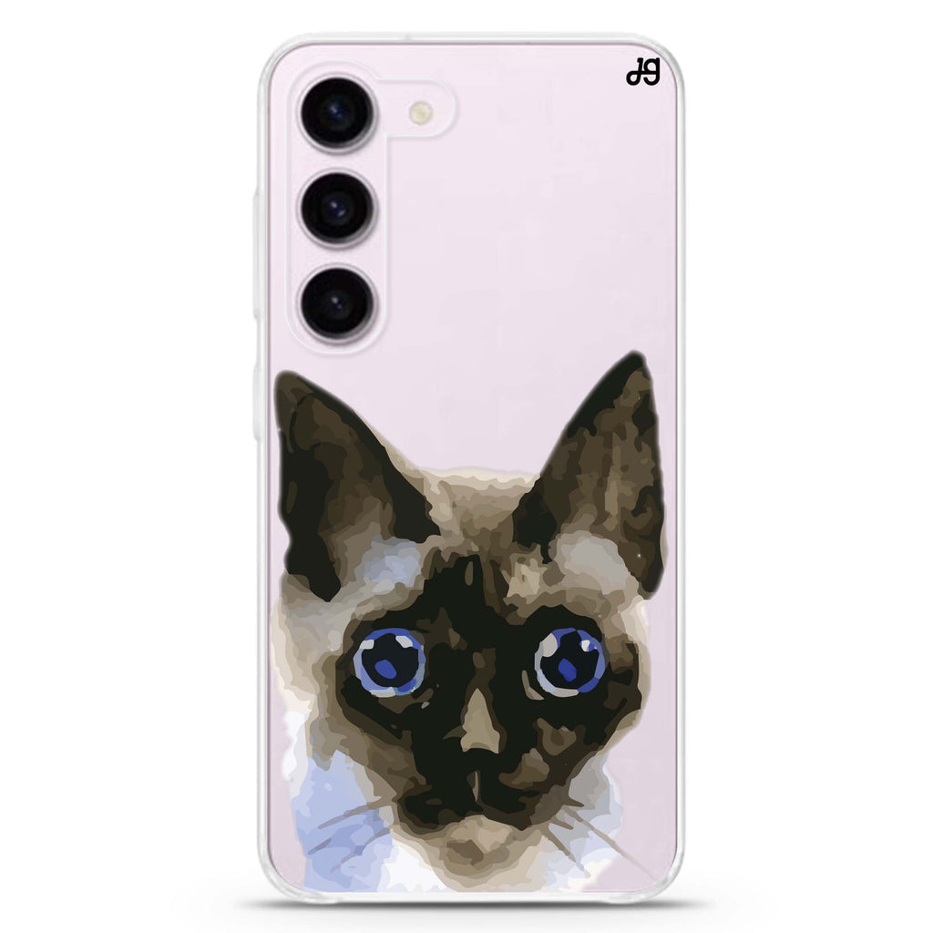 Watercolour Cat Samsung Galaxy 水晶透明保護殼