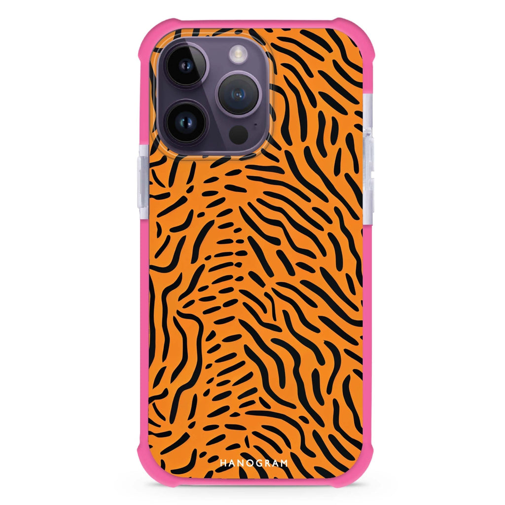 Leopard print iPhone Magsafe 兼容超強防摔保護殼