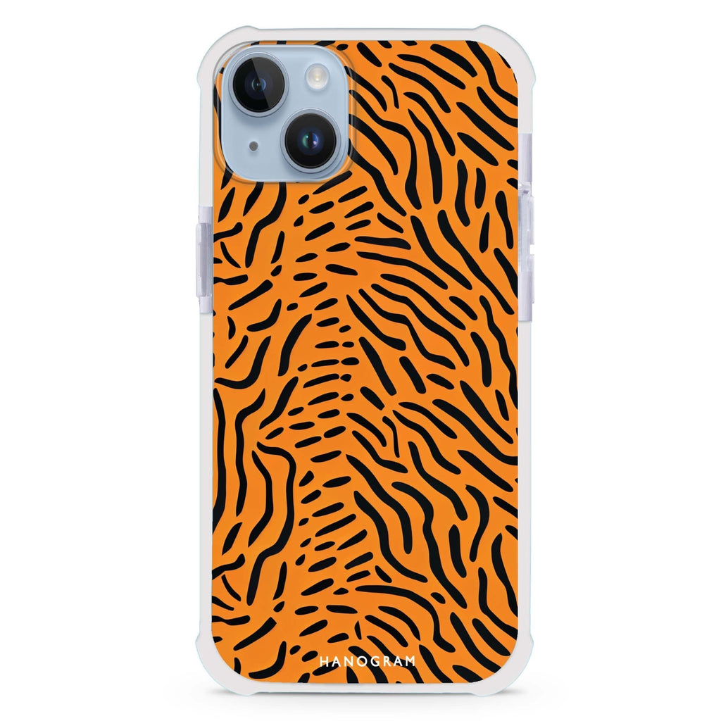 Leopard print iPhone 15 Plus Magsafe 兼容超強防摔保護殼