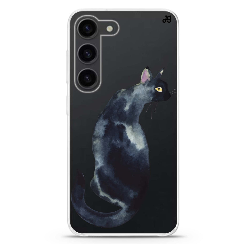 Watercolour Cat Samsung Galaxy 水晶透明保護殼