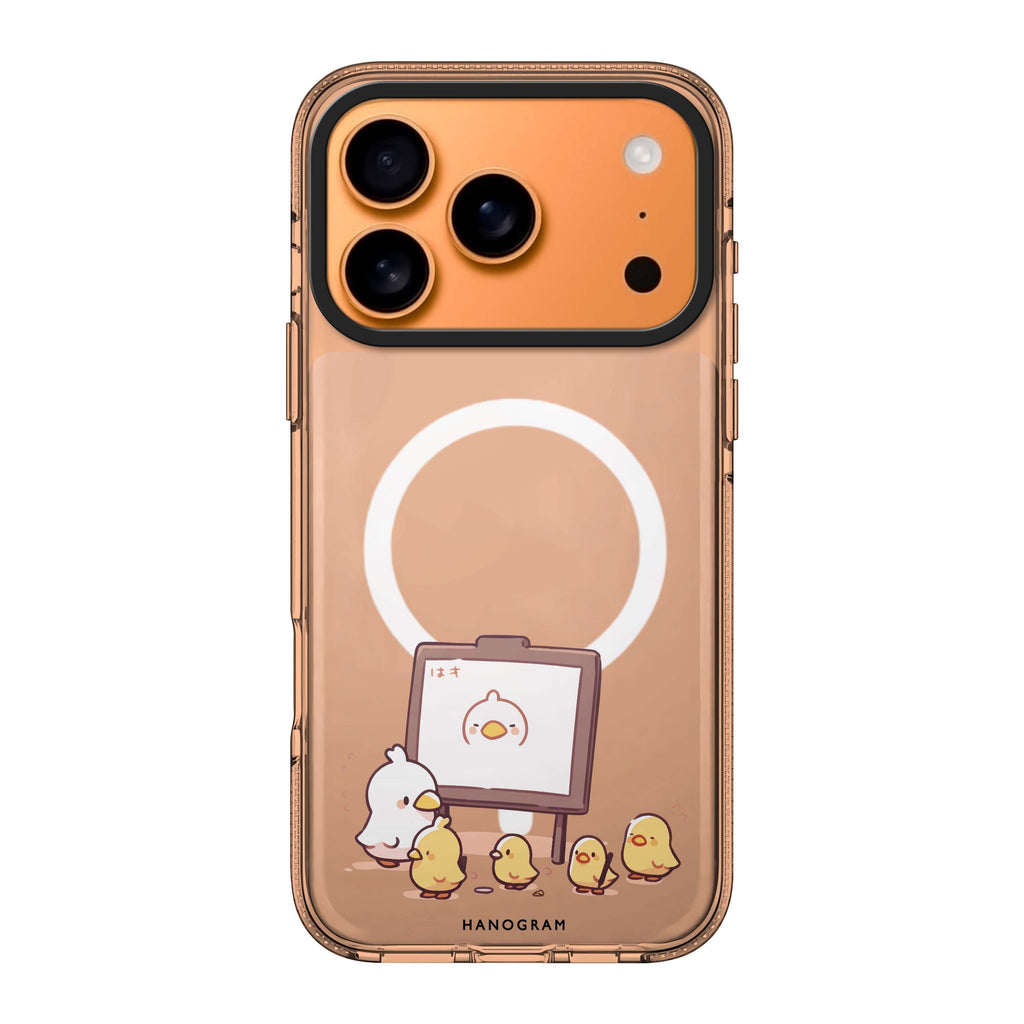 Quack Command iPhone 17 Pro Max MagSafe 水晶透明保護殼 鳥圖案設計 圖1
