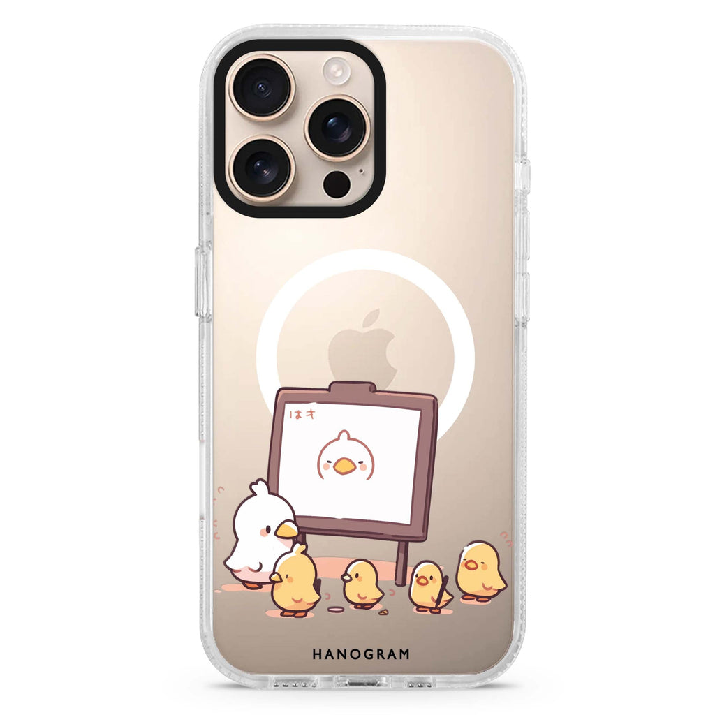 Quack Command Magsafe 兼容水晶透明保護殼