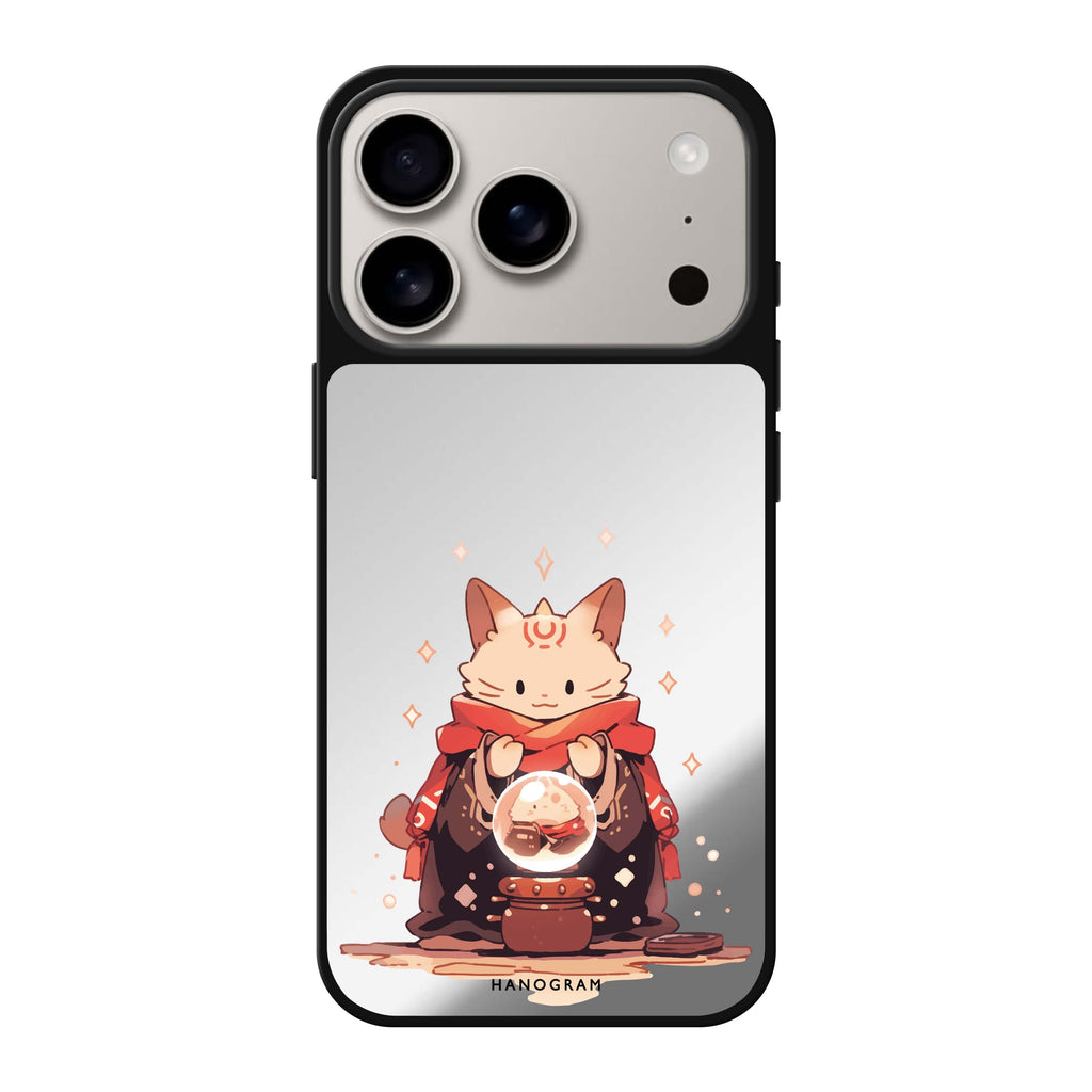 Mystic Feline 貓咪 iPhone 17 Pro Max 鏡面手機殼主圖