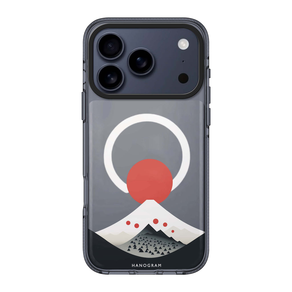 Fuji Majesty iPhone 17 Pro Max MagSafe 水晶透明保護殼 旅行圖案設計 圖1