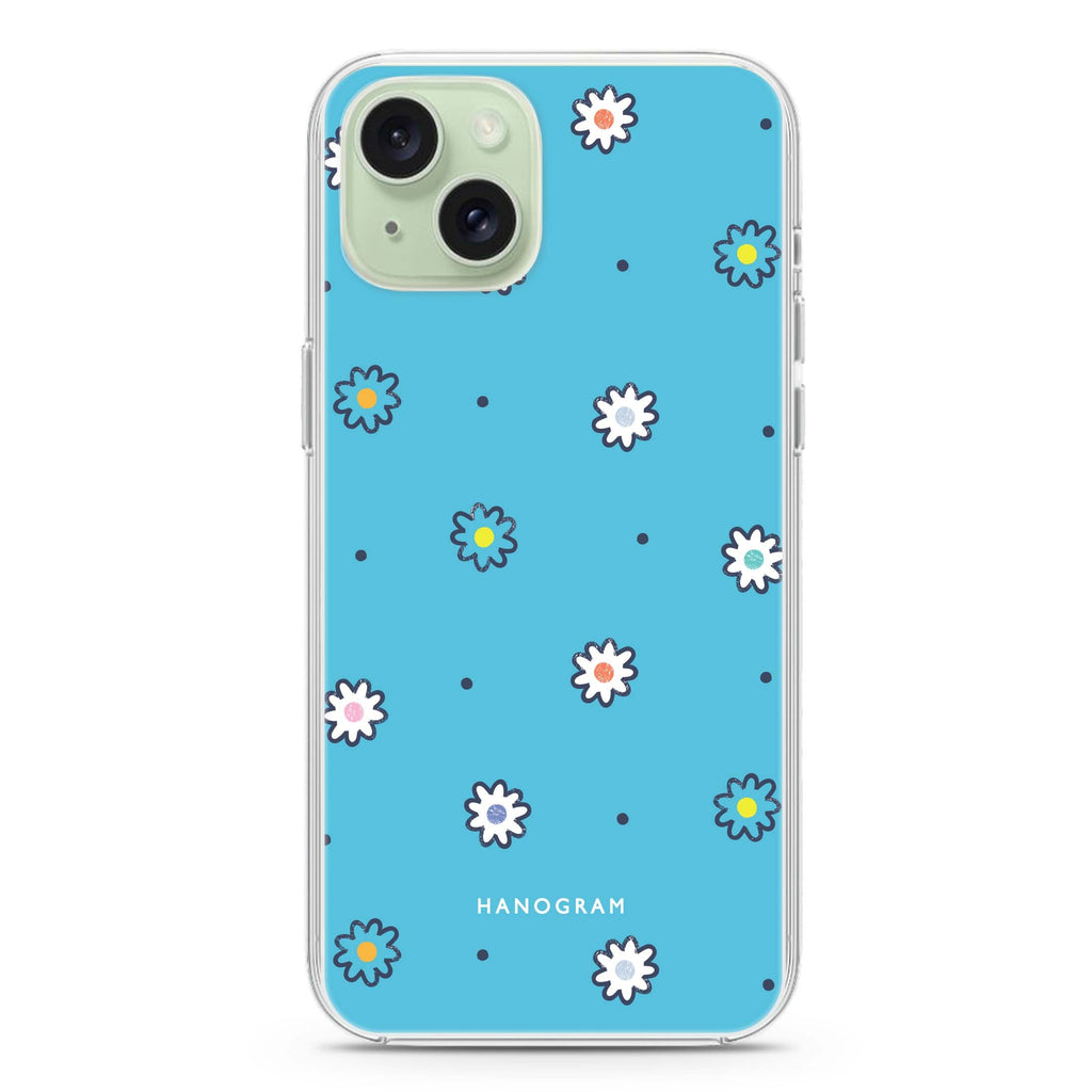 Little Floral iPhone 15 plus 水晶透明保護殼