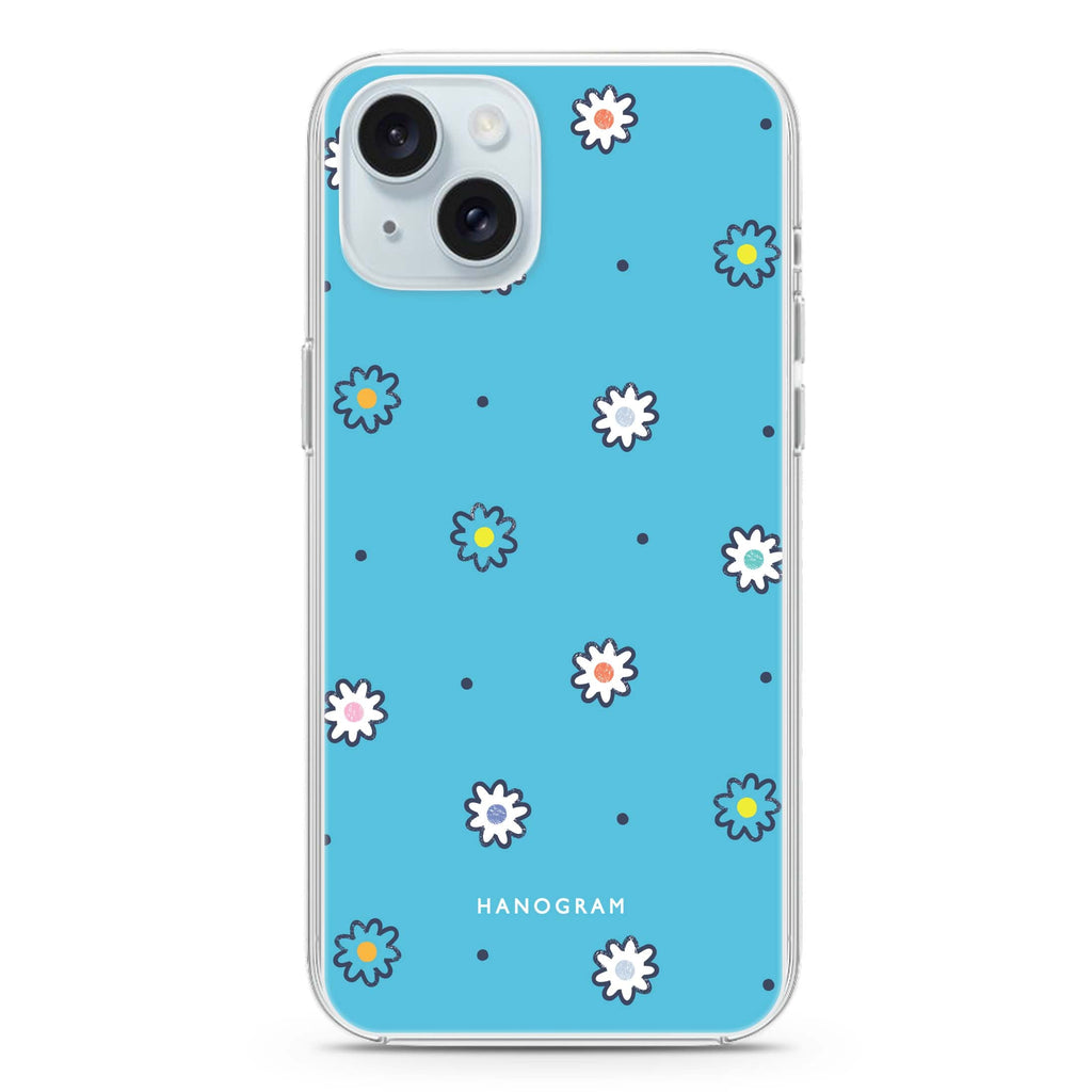 Little Floral iPhone 15 Plus Magsafe 兼容水晶透明保護殼