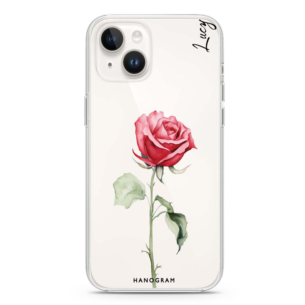 Rose Radiance iPhone 14 水晶透明保護殼