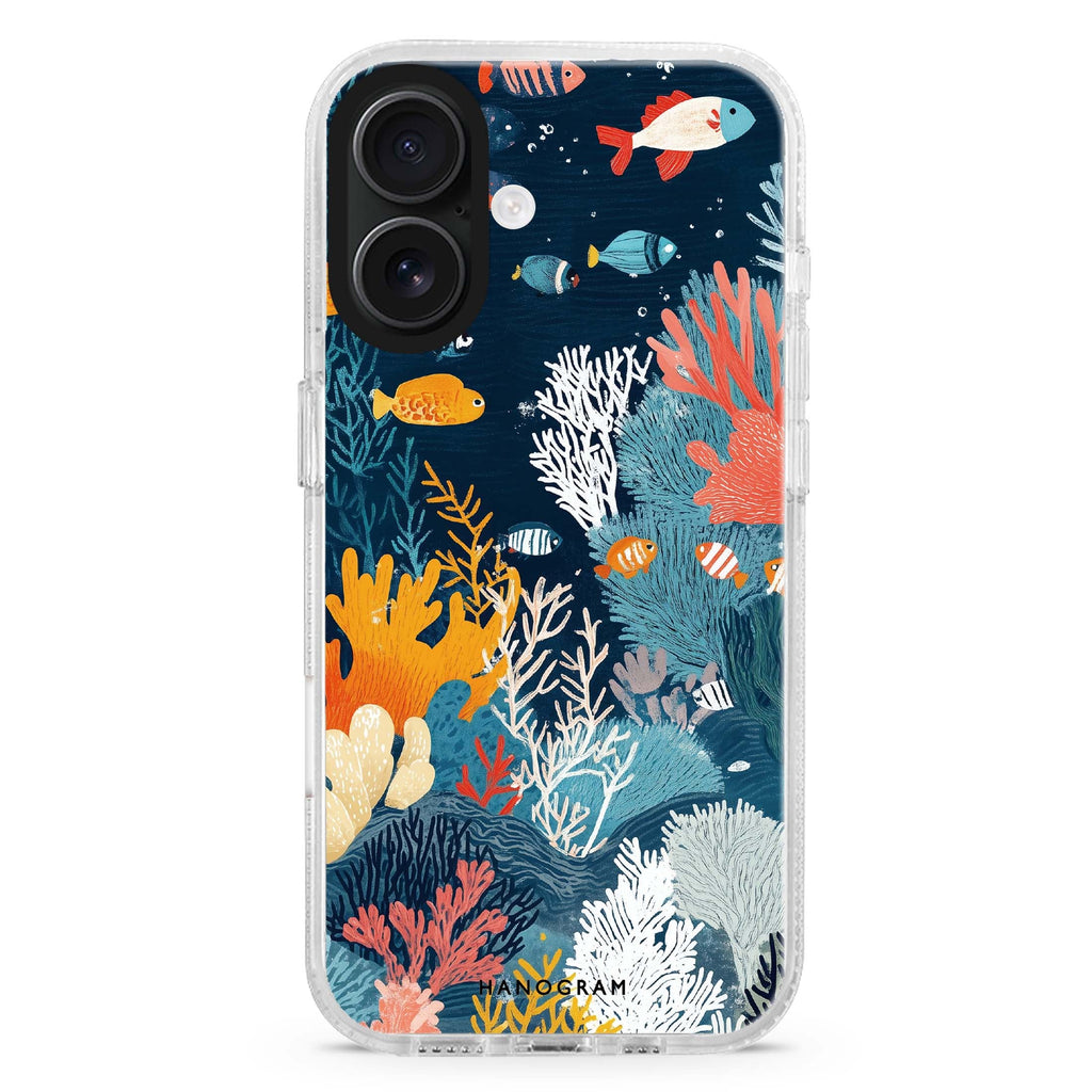 Coral Carvings 水晶透明保護殼