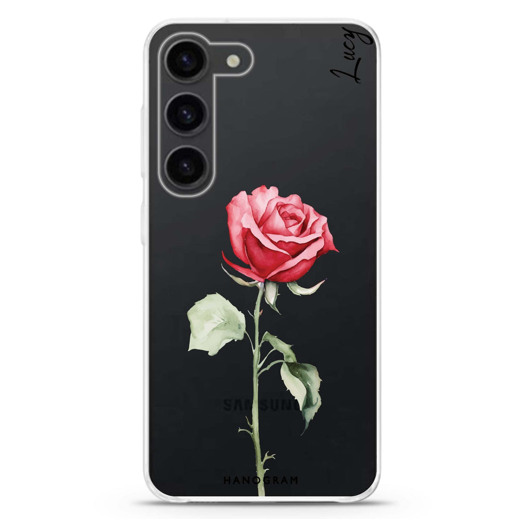 Rose Radiance Samsung Galaxy 水晶透明保護殼