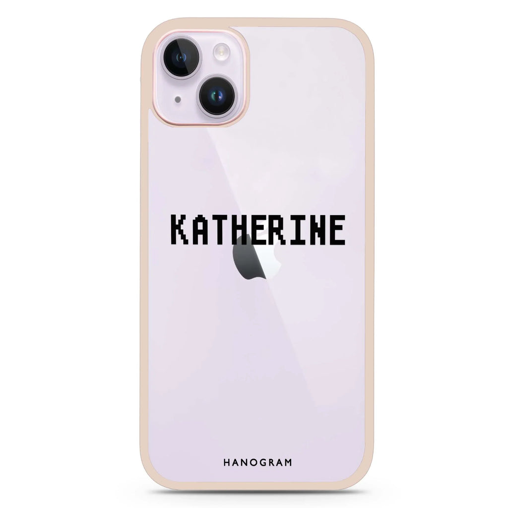 Pixel Custom Name iPhone 15 Plus 防衝擊保護殼
