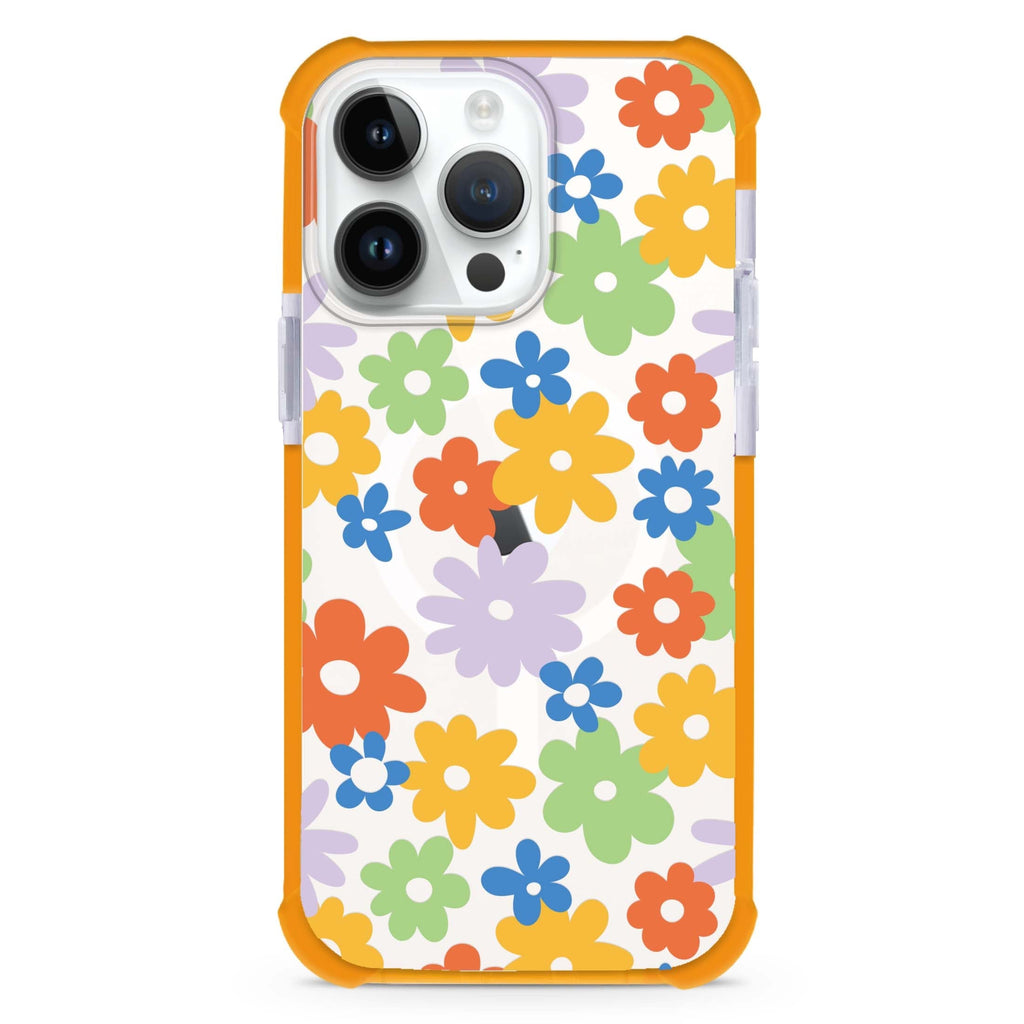 Flowers iPhone Magsafe 兼容超強防摔保護殼