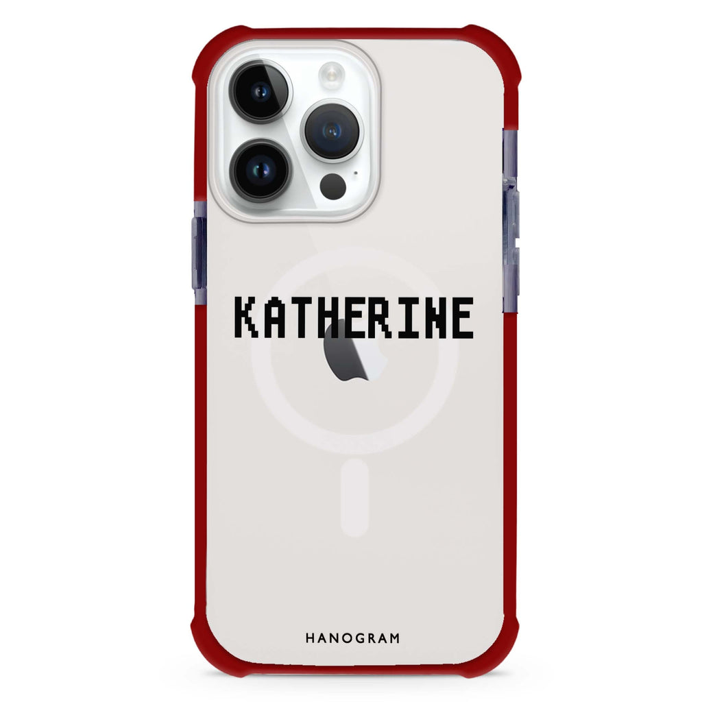Pixel Custom Name iPhone Magsafe 兼容超強防摔保護殼