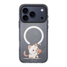Kitty Chase iPhone 17 Pro Max MagSafe 水晶透明保護殼 貓圖案設計 圖1