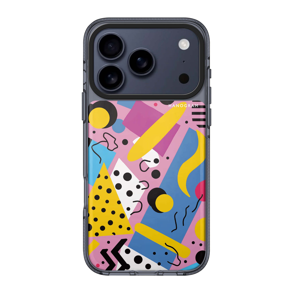 Ettore Elegance iPhone 17 Pro Max MagSafe 水晶透明保護殼 時尚圖案設計 圖1