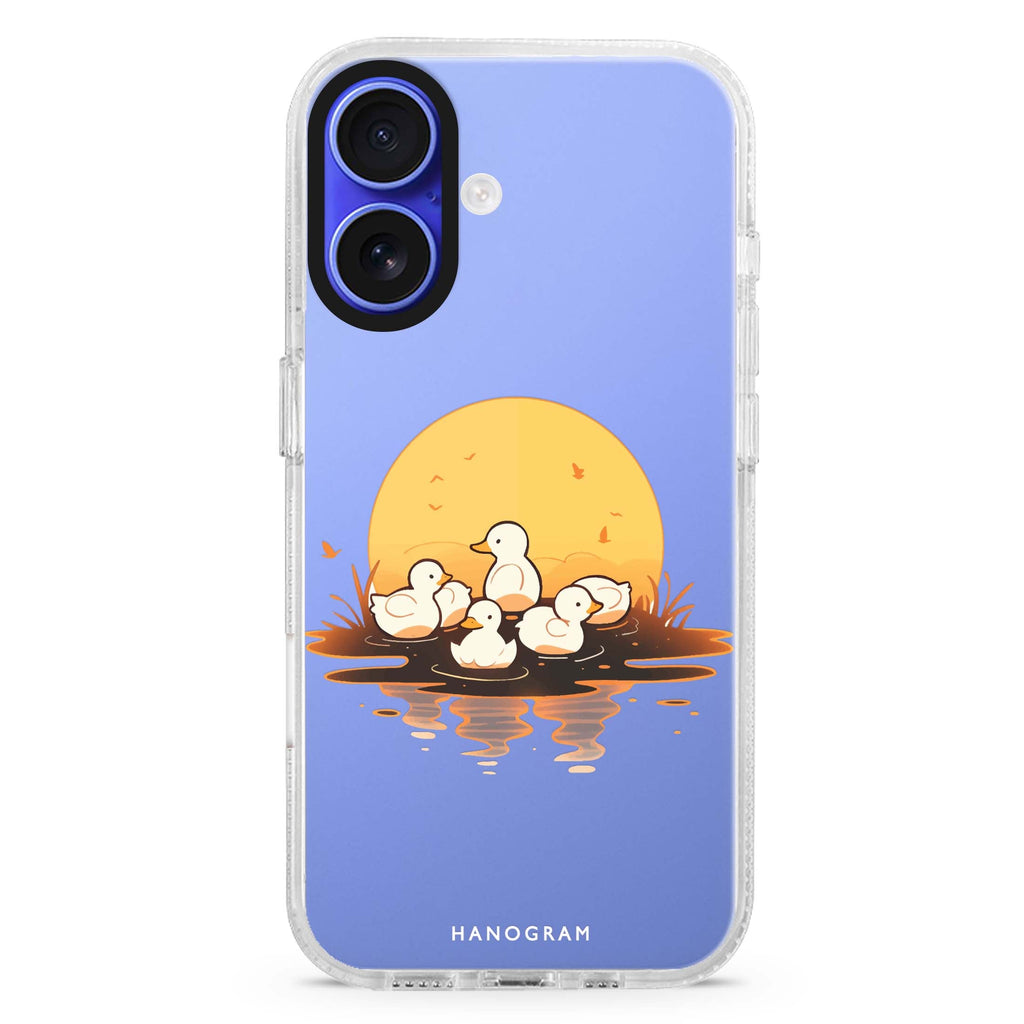 Dawn Duck Drift 水晶透明保護殼
