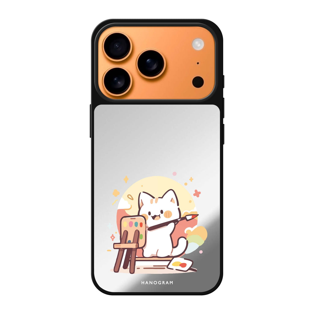 Feline Masterwork 貓咪 iPhone 17 Pro Max 鏡面手機殼主圖