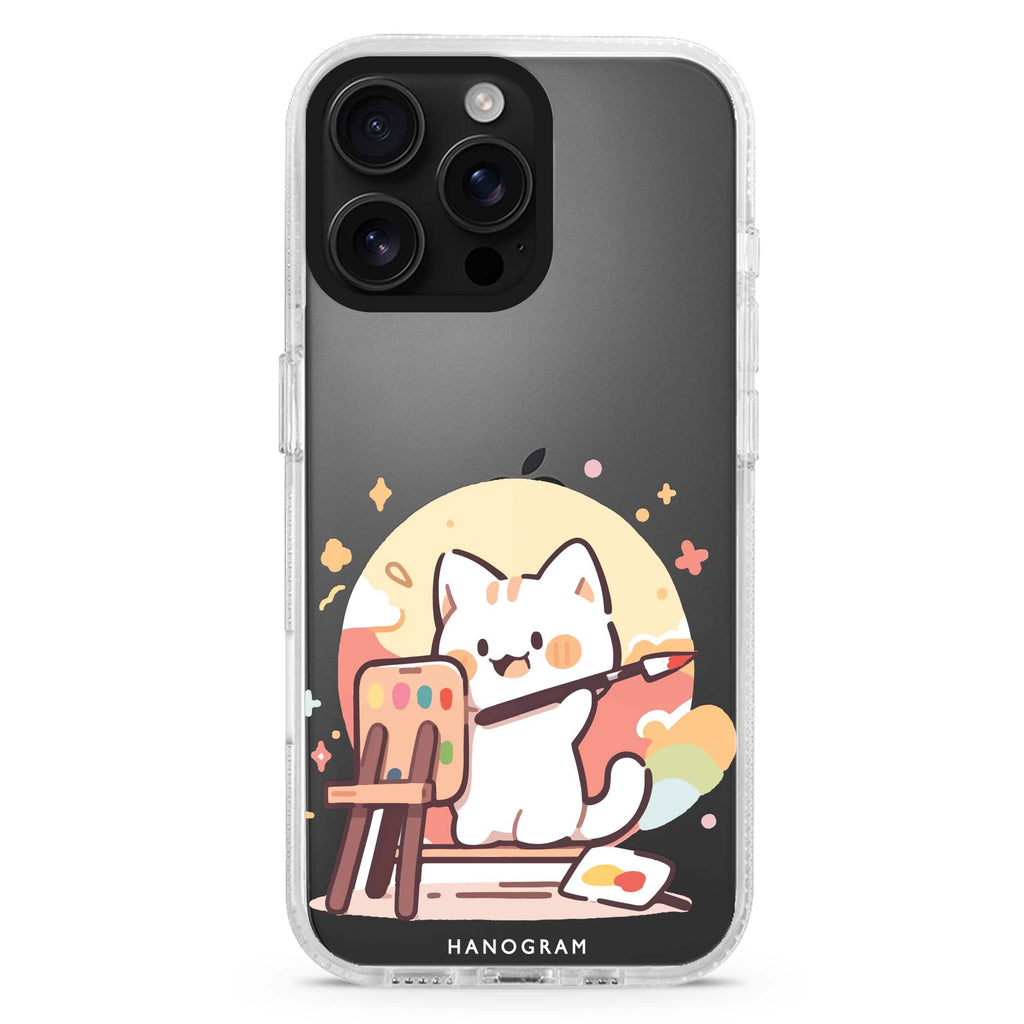 Feline Masterwork iPhone 16 Pro & 16 Pro Max Case - Personalized and Stylish Protection