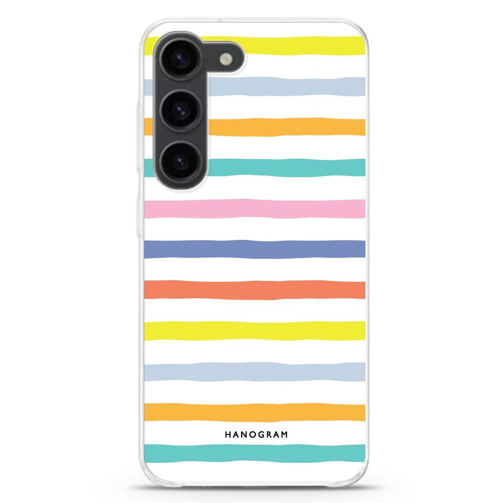 Colourful Line Samsung Galaxy 水晶透明保護殼
