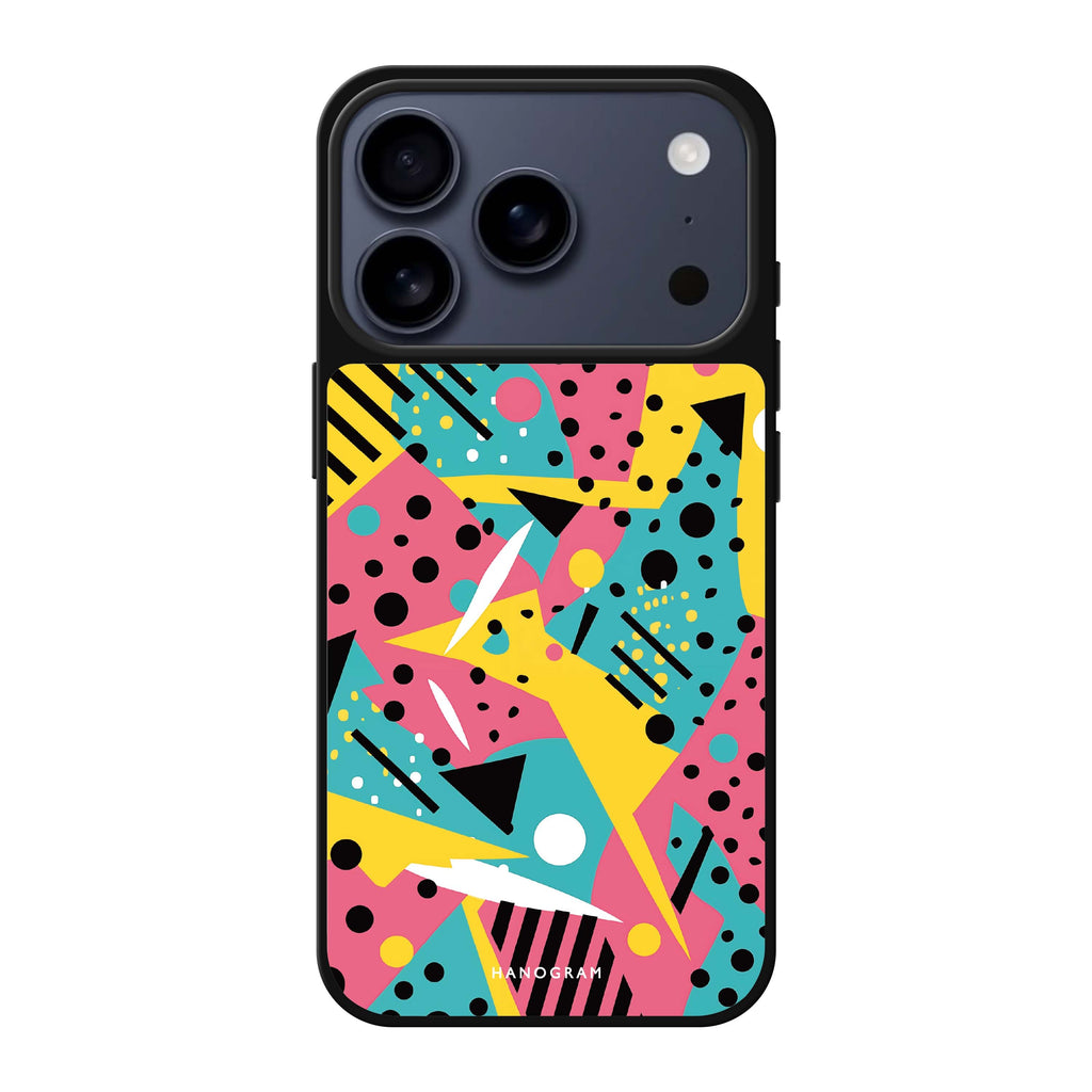 Pop Pastels 圖案 iPhone 17 Pro Max 鏡面手機殼主圖