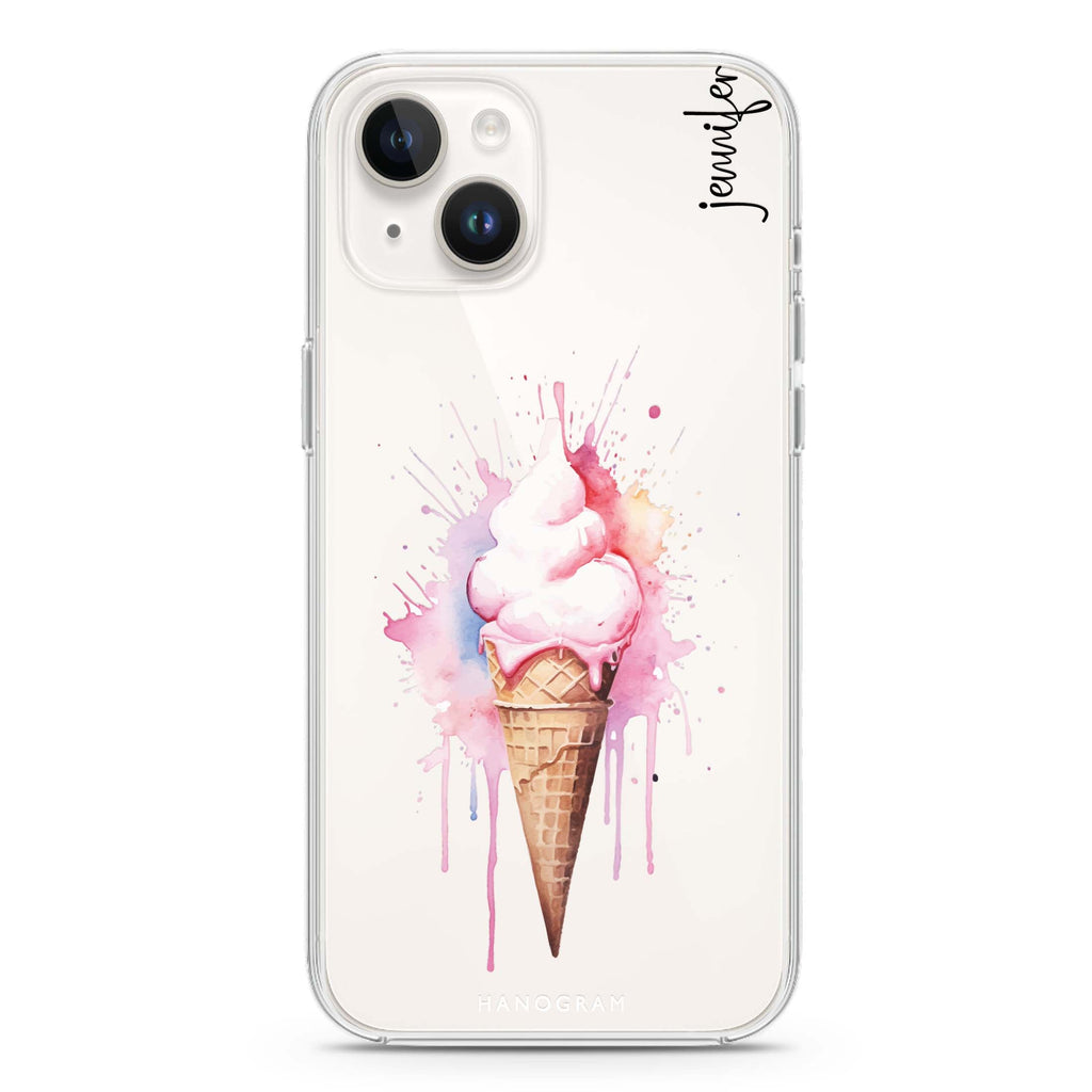 Sweet Swirls iPhone 14 Plus 水晶透明保護殼