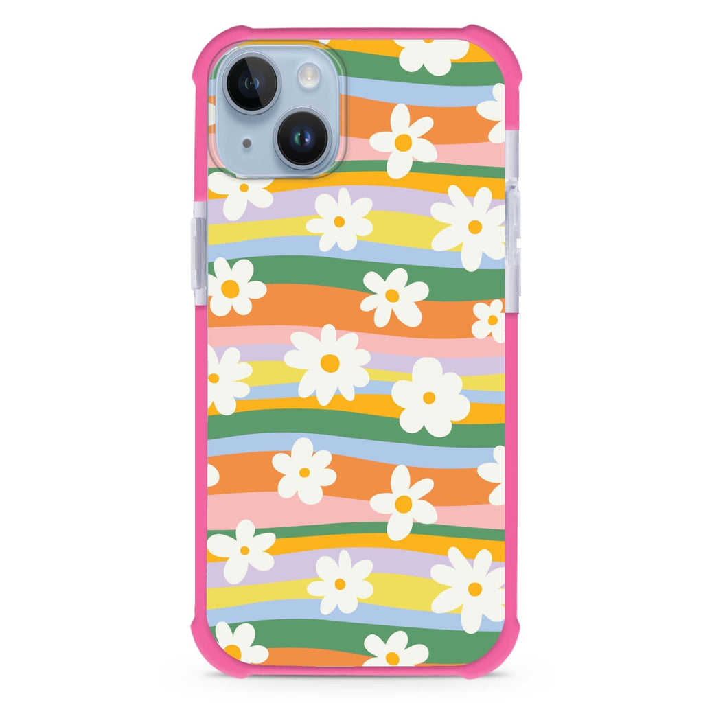 Flowers iPhone 15 Plus Magsafe 兼容超強防摔保護殼