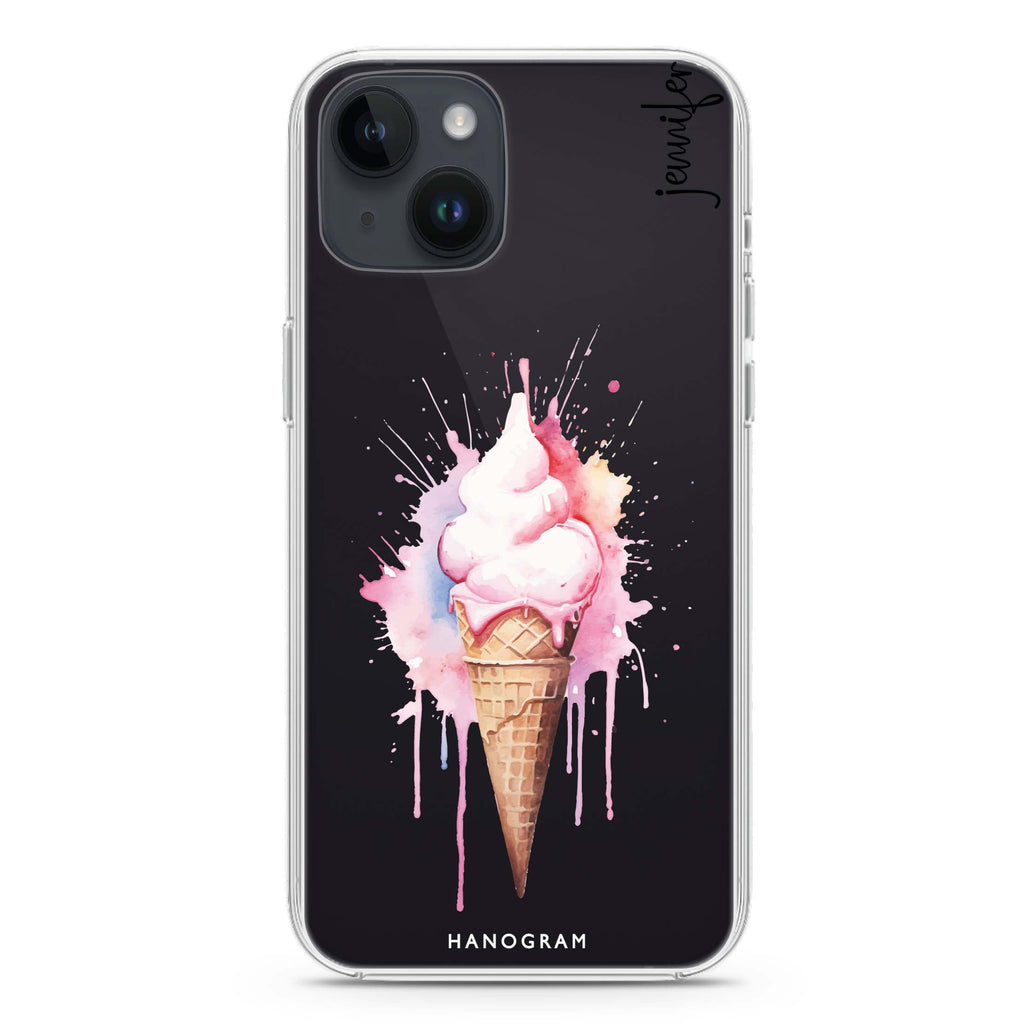 Sweet Swirls iPhone 14 水晶透明保護殼