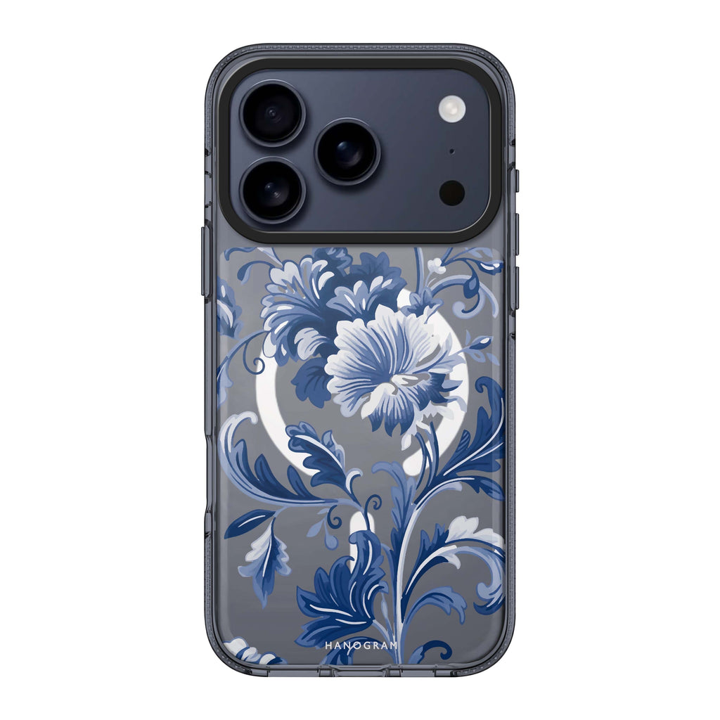 Sky Botanica iPhone 17 Pro Max MagSafe 水晶透明保護殼 自然風格設計 圖1