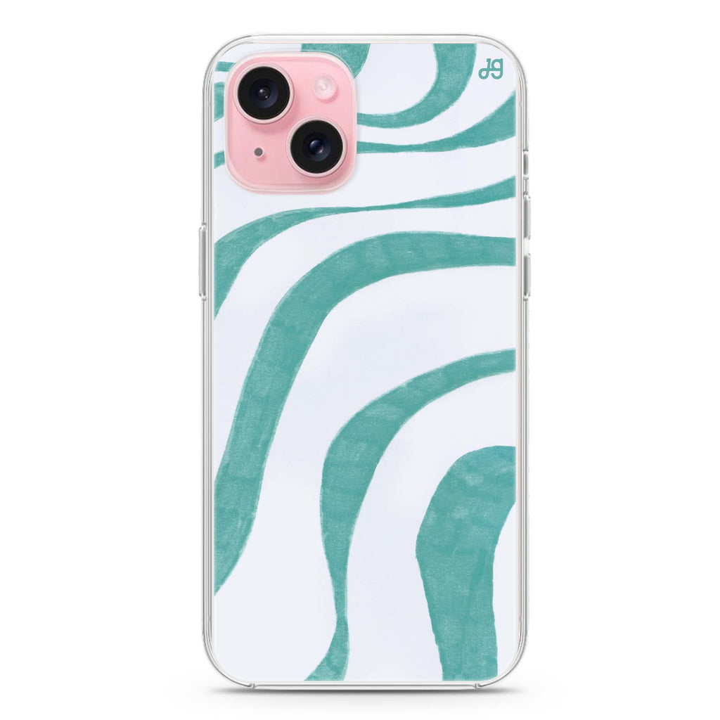Abstract Paint Pattern iPhone 15 水晶透明保護殼