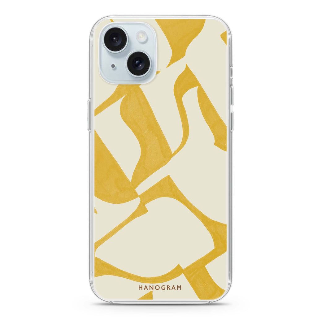 Abstract Paint Pattern iPhone 15 水晶透明保護殼