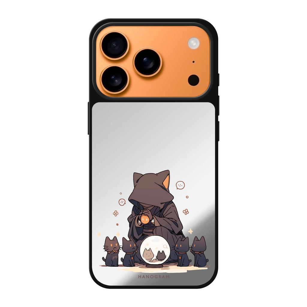 Seer Cat Charm 貓咪 iPhone 17 Pro Max 鏡面手機殼主圖
