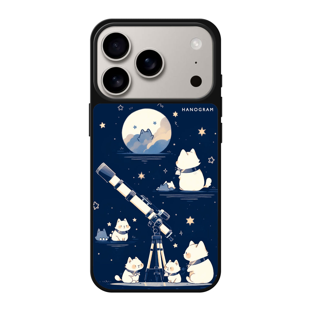 Stargazer Purr 鏡面手機殼