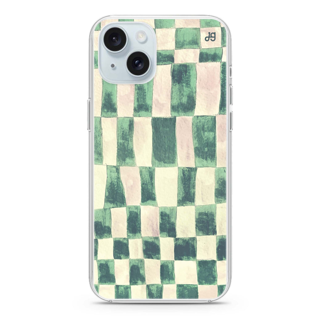 Abstract Paint Pattern iPhone 15 水晶透明保護殼