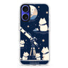 Stargazer Purr Magsafe 兼容水晶透明保護殼